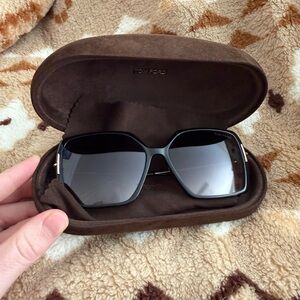 Tom Ford Black Square Sunglasses